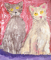 Andrew's painting