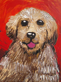 Andrew's painting