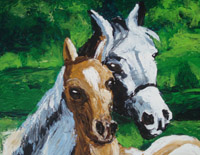 Andrew's painting