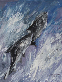 Andrew's painting