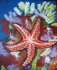 Andrew's painting