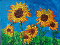 Andrew's painting