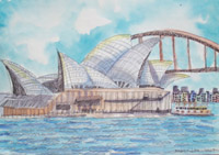 Andrew's painting