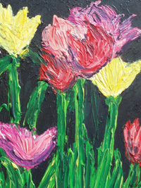 Andrew's painting