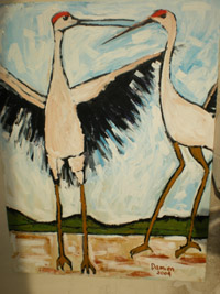 Damien's painting