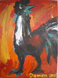 Damien's painting