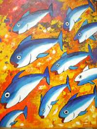 Damien's painting