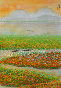 Dennis' painting