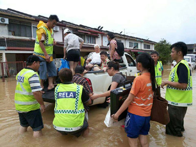 Malaysia Flood Relief Mission 2013