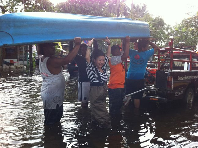 Thailand floods relief mission